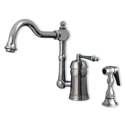 Legacyhaus Single Lever Handle Finish: Pewter