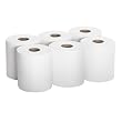 Georgia-Pacific SofPull 28124 White Premium 1-Ply Regular Capacity Centerpull Paper Towel, 15" Length x 7.8" Width (Case of 6 Rolls, 320 per Roll)