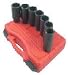 Automotive : Sunex International 2839 7 pc. Deep Spindle Axle Nut Socket Set