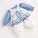 Blue Print Dress with White Apron & Bloomers - Lee Middleton