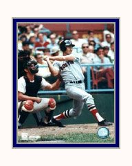 Photo File Boston Red Sox Carl Yastrzemski Matted Photo