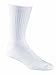 Fox River Wick Dry Crew Sock, Everyday Sock, Easy Care, Moisture Wicking, Ideal for Walking and All Day Use, White, Large