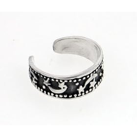 Sterling Silver Antiqued Moon Star Ear Cuff Huggie by 