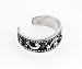 Sterling Silver Antiqued Moon Star Ear Cuff Huggie