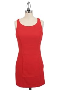 Mustard Seed Simple Dress in Red