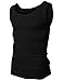 H2H Mens Active Slim Fit Basic Lightweight Athletic Tank Top With Solid Colors