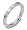 14 Karat White Gold Stackable Diamond Band Ring - 4