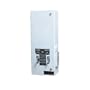 Hospeco Dual Sanitary Napkin/Tampon Dispenser,Coin Operated,Metal,10 X 7.25 X 24,White