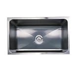 Blanco 501-113-10 Blancomagnum Single Bowl Undermount Kitchen Sink, Satin