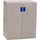 SUNCAST Indoor/Outdoor Storage Cabinets - Beige