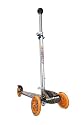 Hudora 10206 - Big Wheel KS 125, 125,3 x 125 mm Rollen, orange / schwarz
