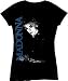 Search : Madonna black tee 'Papa Don't Preach' Juniors silver foil t-shirt