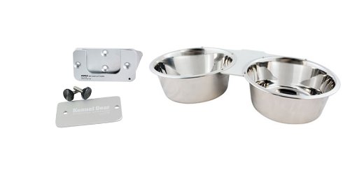 Kennel-Gear 2-Quart Double Dog Bowl