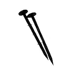 macaroni（マカロニ） 防草 シート 固定 用 ピン ロング タイプ セット (50)