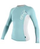 O'Neill Wetsuits Girl's Skins Long Sleeve Crew Rash Guard