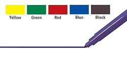 WILTON FINE TIP PRIM FOODWRITER 5PK 609-100