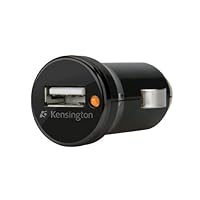 Kensington Mini Car Charger for Mobile Devices with USB Port