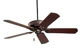 Emerson CF755ORB Designer Indoor Ceiling Fan, 52-Inch Blade Span, Oil Rubbed Bronze Finish and Dark Cherry/Medium Oak Blades
