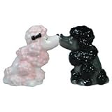 93409 Westland Giftware Mwah Magnetic Poodles Salt and Pepper Shaker Set, 2-3/4-Inch