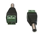 KALEA-INFORMATIQUE © - Embout 2.1 x 5.5 a visser - Pour réparer / adapter une alimentation électrique, électronique, ou de PC portable ...