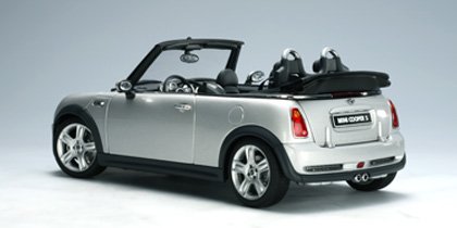 1/18 MINI COOPER S CABRIOLET (SILVER)