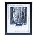 Office Products : Black Wood Poster Frame, Wide Profile, Plexiglas Window, 16 x 20 (DAX2863V2X)