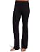 Flexees Women's Fat Free Weekender Pant, Black, Medium