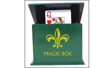 The Wood Card Rise Box - Magic Trick