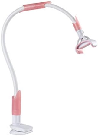 XGear Universal Creative Multifunction Flexible Long Arms Mobile Phone Holder with Lamp (Pink)