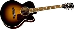 Gibson J-165 EC Acoustic-Electric Guitar, Rosewood, Vintage Sunburst