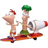 Disney Phineas and Ferb Surfin' Tidal Wave Figure Play Set -- 2-Pc.IMAGE