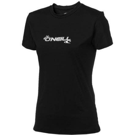 O'Neill Wetsuits Women's Basic Skins Short Sleeve Rash Tee
