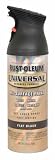 Rust-Oleum 245198 Universal Advance Formula 12-Ounce Spray Paint, Flat Black