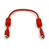 Premium 1.5ft (0.5M) Ultra-High Speed HDMI Cable - 120 Hz - Version 1.3 Category 2 - 1080p - PS3 - Blu-Ray - XBox360 - RED Color