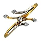 Ring Jewellery Ag Real Diamond Five Stones Fascinating Fashion Ring # AGSR0127