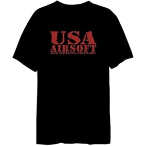 Old Athletes Airsoft Sport Herren T-Shirt (Schwarz, Größen X-Small - XXX-Large) Old Athletes Airsoft Sport Herren T-Shirt (Schwarz, Größen X-Small - XXX-Large)