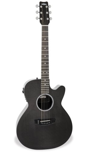RainSong A-WS1000NT Advanced Series Deep Body Cutaway Acoustic-Electric Guitar, Natural Graphite On Sale