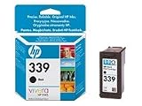 Twin Pack Hp Hewlett Packard 339 Black Inkjet Print Cartridge