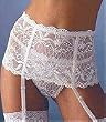 Grenier Serenade Lace and Mesh Garter Belt
