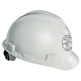 Klein Tools 60019 V-Gard Hard Cap with Klein Lineman Logo, White