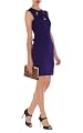 Cut Away Neckline Jersey Dress