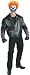 Morris Costumes Ghost Rider Adult Costume Faux Leather Jacket & Vinyl Half Cap Character Mask