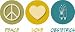 Peace Love Obstetrics Dark Maternity Tee