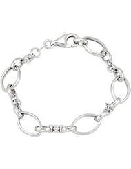 Marquise Shaped Link Bracelet