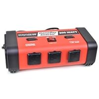 Rally 7460 GameDay 12V 200-Watt DC to AC Power Inverter w/2 USB Ports & 3 AC Outlets