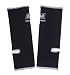 Muay Thai Standard Ankle Supports - Black with White Trim