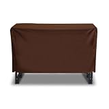 Two Dogs Designs 96 - Inch Log Rack Cover, Chocolate Brown - B0015DB2NU