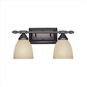 Apollo Vanity Light in Oil Rubbed Bronze by Designers Fountain