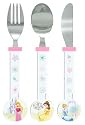 Disney Princess 'Crowned With Beauty' 3pc Cutlery Set