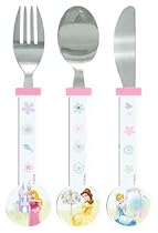 Disney Princess 'Crowned With Beauty' 3pc Cutlery Set